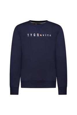 Tygo & Vito winter sweater jongens - navy blauw