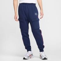 Nike Sportswear Air Fleece Cargo Jogging broek Heren Midnight Navy/Gym Red L