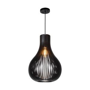 Atmooz Hanglamp Woonkamer Zwart Zita M - Rotan Hout