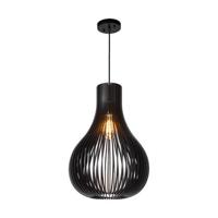 Atmooz Hanglamp Woonkamer Zwart Zita M - Rotan Hout