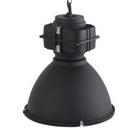 Steinhauer Landelijke hanglampFender 47cm zwart - 7779ZW