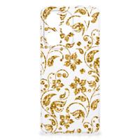 Xiaomi Redmi Note 13 Pro Plus | TPU Case | Gouden Bloemen