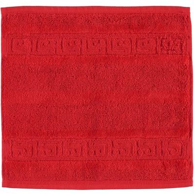 Cawö Cawö Noblesse Uni Gezichtsdoekje Rood
