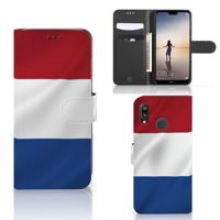 Huawei P20 Lite | Bookstyle Case | Nederlandse Vlag