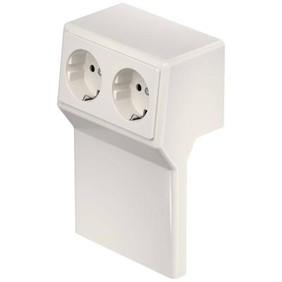 OBO Bettermann RD 2GT40105 cws Inzetstuk voor stopcontact voor Accessoires voor elektroplintsysteem Crème-wit 1 stuk(s)