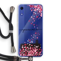 Hartjes en kusjes: Honor Play 8A Transparant Hoesje met koord