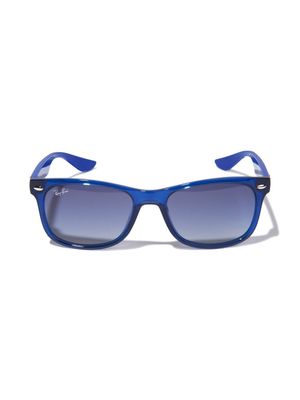 RAY-BAN JUNIOR lunettes de soleil à monture transparente - Bleu
