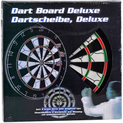 Dartbord deluxe met pijlen