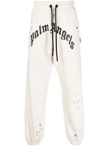 Palm Angels pantalon de jogging à coupe droite - Blanc