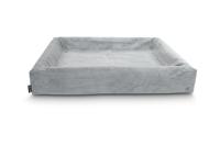 Bia bed rib hoes hondenmand grijs