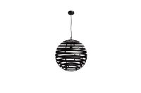 Haluta Industriële Hanglamp - Hanglamp Eetkamer - Ø 50 cm - E27- Zwart Staal