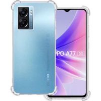 Anti-shock Back Cover voor de OPPO A77 | A57 5G Transparant - thumbnail