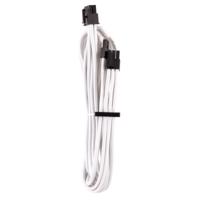 Corsair Premium Individually Sleeved PCIe cable, Type 4 (Generation 4), WHITE