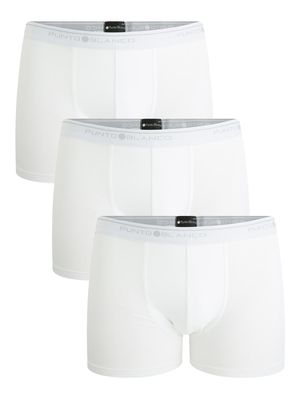 Punto Blanco - 3p Boxer Briefs - Basix (cotton) - 901, Maat:S