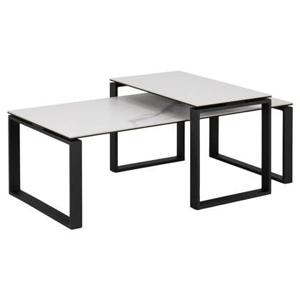 Rebellenclub Muker Salontafel Set - 115 x 55 cm - Wit