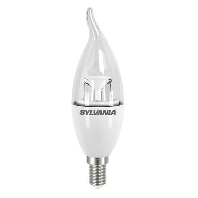 Sylvania ToLEDo E14 Gebogen Punt Kaars Kroon Helder 3.7W 250lm - 827 | Vervanger voor 25W Sylvania ToLEDo E14 Gebogen Punt Kaars Kroon Helder 3.7W 250lm - 827 | Vervanger voor 25W