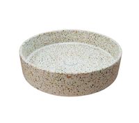 Ideavit Waskom Idea.Smart 42.5x42.5x10 cm Rond Terrazzo Wit