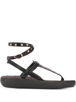 Ancient Greek Sandals sandales Estianails à clous - Noir