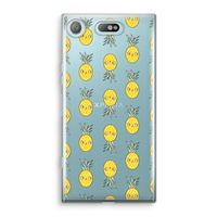 Ananas: Sony Xperia XZ1 Compact Transparant Hoesje