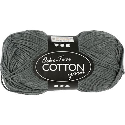 Creativ Company Katoengaren, grijs, 50gr, 170m