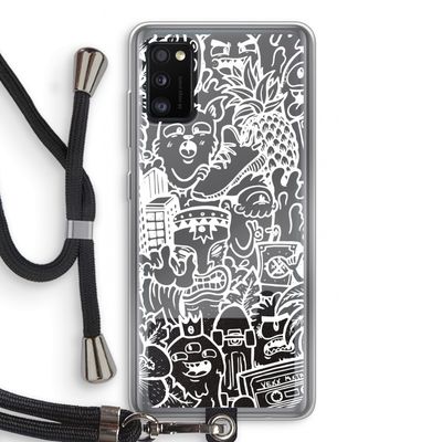 Vexx Mixtape #2: Samsung Galaxy A41 Transparant Hoesje met koord