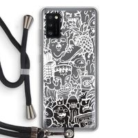 Vexx Mixtape #2: Samsung Galaxy A41 Transparant Hoesje met koord