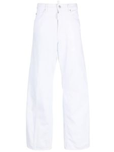 DSQUARED2 jean Candy Bull à coupe droite - Blanc