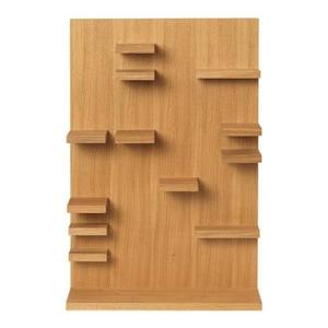 ferm LIVING Parade Wandplank - H 60 cm - Oiled Oak