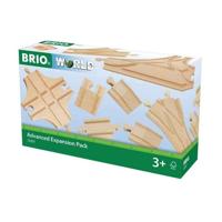 BRIO World - 33307 - Evolution Avance 11 Rails Box - Accessoire voor houten treincircuit - Assortiment rails - vanaf 3 jaar