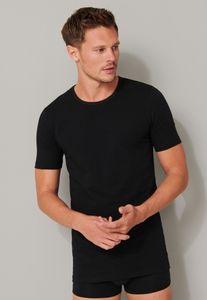 Schiesser - 95-5 - T-shirt C-neck - 2pack - zwart