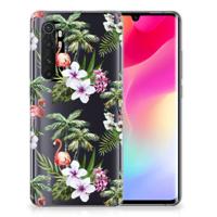 Xiaomi Mi Note 10 Lite | TPU Hoesje | Flamingo Palms