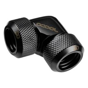 Alphacool Eiszapfen 13mm Hardtube Anschraubtülle 90 Grad L-Verbinder Waterkoelinghoekverbinder