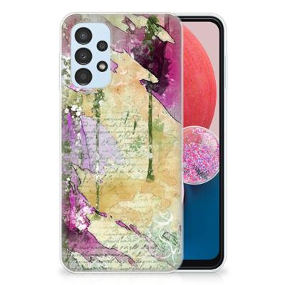 Smartphone hoesje Samsung Galaxy A13 4G Letter Painting Smartphone hoesje Samsung Galaxy A13 4G Letter Painting