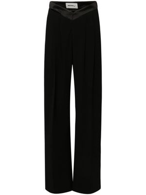 Seen Users pantalon de tailleur à fentes - Noir