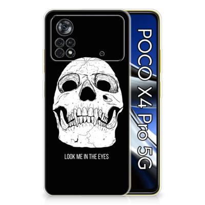 Silicone Back Case Xiaomi Poco X4 Pro 5G Skull Eyes Silicone Back Case Xiaomi Poco X4 Pro 5G Skull Eyes