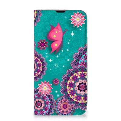 iPhone 14 | Bookcase | Cirkels en Vlinders