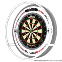 Winmau Plasma Ice Dartbord Verlichting (Wit)