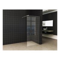 Wiesbaden Thinline inloopdouche helder glas 100x200 cm