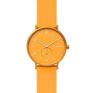 Horlogeband Skagen SKW6510 Silicoon Geel 20mm