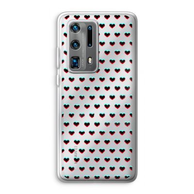 Hartjes: Huawei P40 Pro Plus Transparant Hoesje