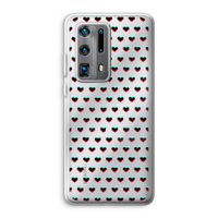 Hartjes: Huawei P40 Pro Plus Transparant Hoesje