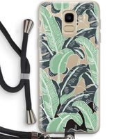 This Sh*t Is Bananas: Samsung Galaxy J6 (2018) Transparant Hoesje met koord