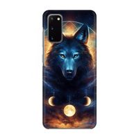 Wolf Dreamcatcher: Volledig geprint Samsung Galaxy S20 Hoesje