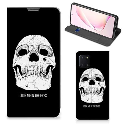 Mobiel BookCase Samsung Galaxy Note 10 Lite Skull Eyes Mobiel BookCase Samsung Galaxy Note 10 Lite Skull Eyes