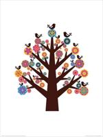 Kunstdruk Valentina Ramos - Tree of Flowers 30x40cm