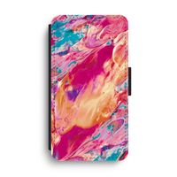 Pastel Echoes: iPhone XS Max Flip Hoesje