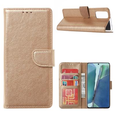 Xiaomi Mi 10 Lite | Bookcase | Goud met Standaard