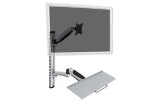 Digitus DA-90354 flat panel bureau steun 68,6 cm (27") Zilver