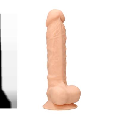 RealRock by Shots Siliconen Dildo met Ballen - 9 / 23 cm