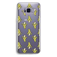 Bananas: Samsung Galaxy S8 Plus Transparant Hoesje